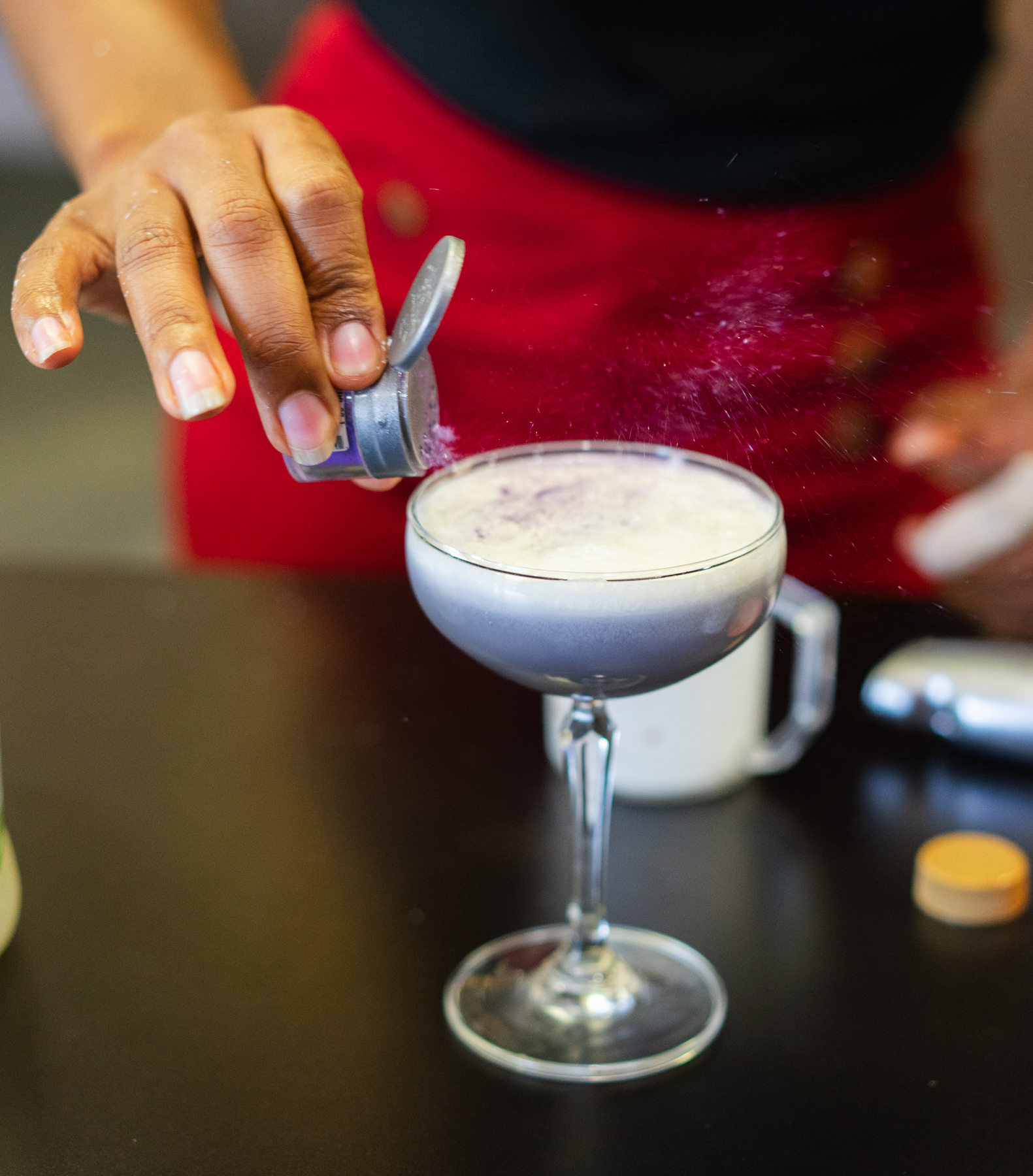 Stephanie Evans makes a Vintage Violet.