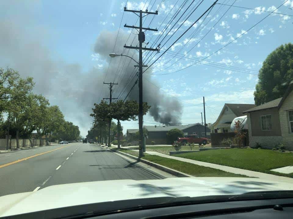 LA County firefighters extinguish house fire in Lakewood • Long Beach