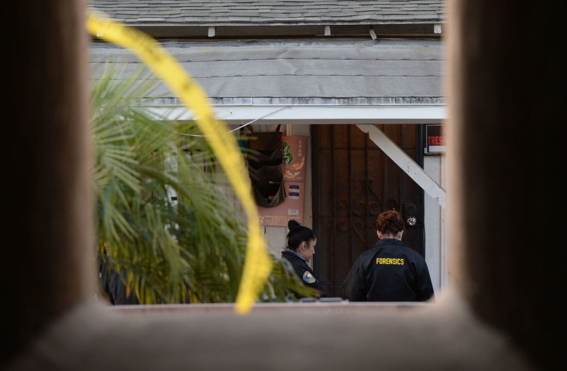 'There was blood everywhere' Shooting at Halloween party leaves 3 dead