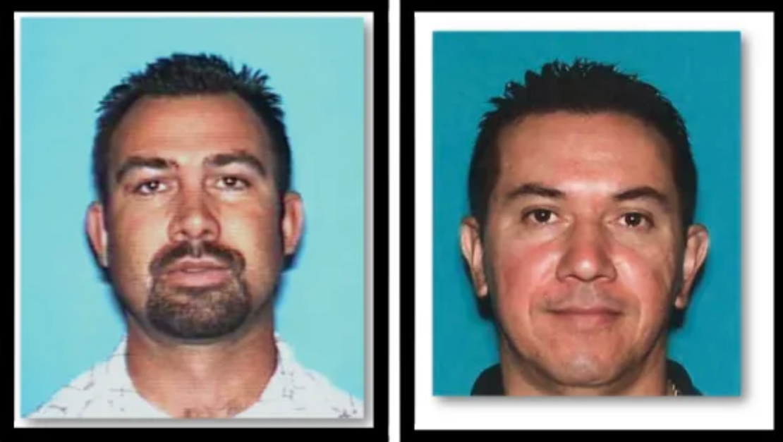 Ruben Gutierrez (left) and Wilfrido Rodriguez. Courtesy the Los Angeles County Sheriff's Department.