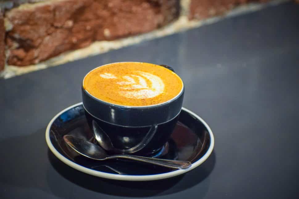 Recreational Coffee's Gold Member Cappuccino. Photo by Brian Addison.