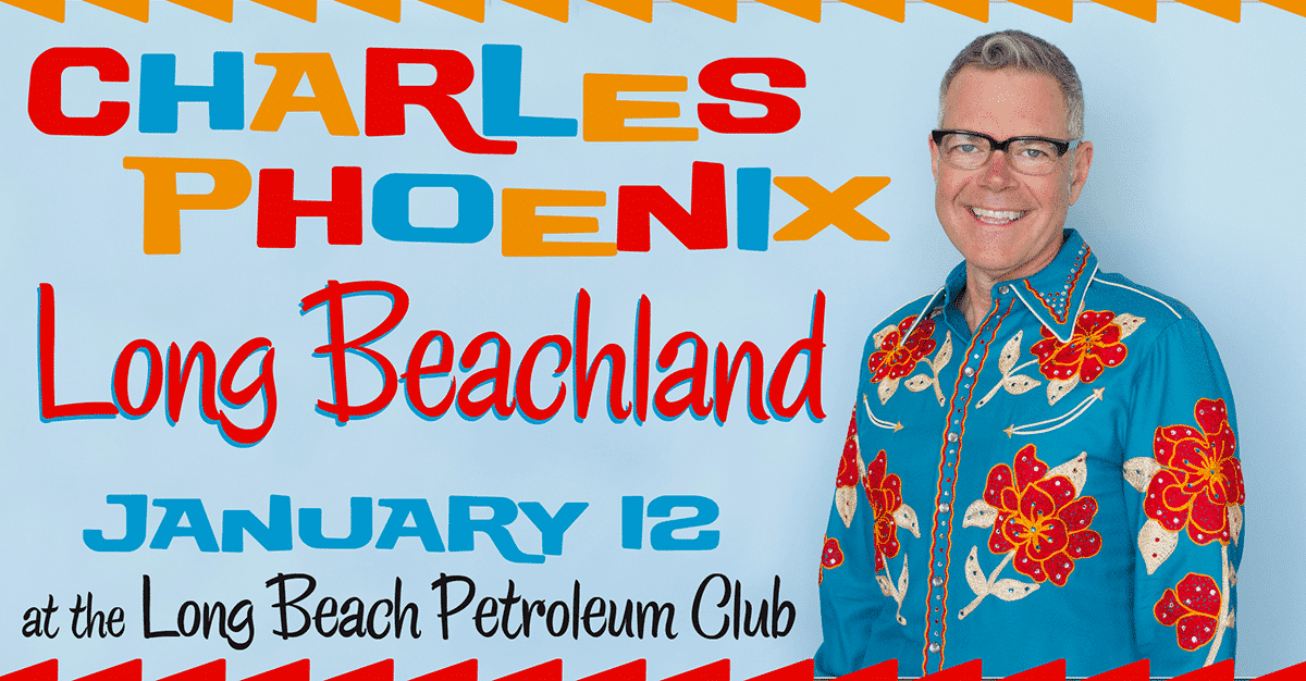 Charles Phoenix, who will reprise his