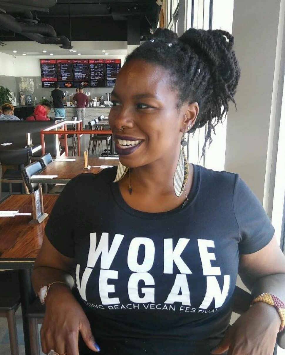 Long Beach Vegan Festival founder Kawani Brown.