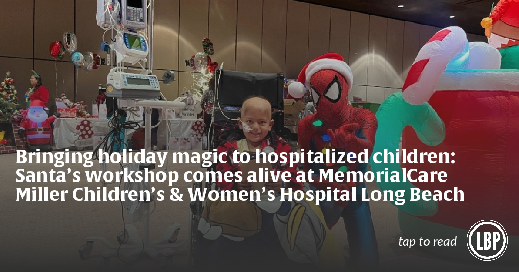 Bringing holiday magic to hospitalized children: Santa's workshop comes alive at MemorialCare Miller Children's & Women's Hospital Long Beach • Brand stories - Vimarsana News
