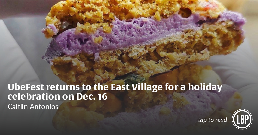 UbeFest returns to the East Village for a holiday celebration on Dec. 16 - Vimarsana News